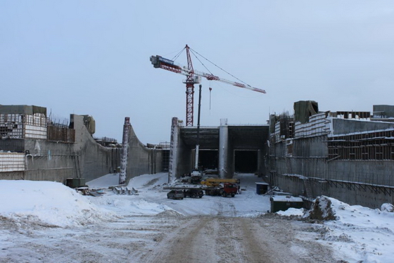 Общая готовность строительных объектов Загорской ГАЭС-2 достигла 50%