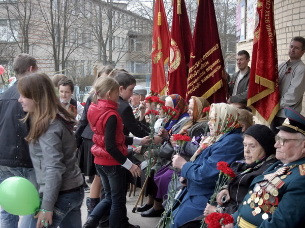 Празднование 66-й годовщины Победы в Великой Отечественной войне в сельском поселении Березняковское