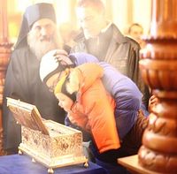 Пояс Пресвятой Богородицы доставлен в Нижний Новгород