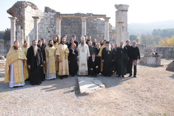 Cостоялась паломническая поездка во главе с архиепископом Сергиево-Посадским Феогностом по святыням древней Византии 