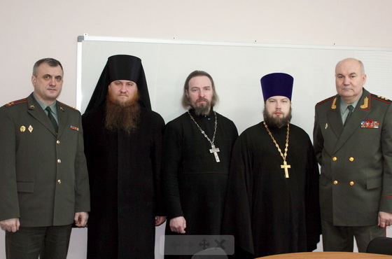 Встреча духовенства с командованием 12 Главного управления Министерства обороны РФ состоялась в Сергиевом Посаде