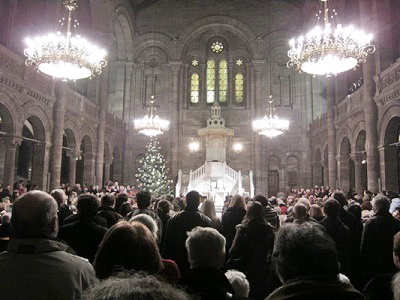 Хор регентской школы при Московской духовной академии принял участие в праздновании рождественскийх святок в Страсбурге