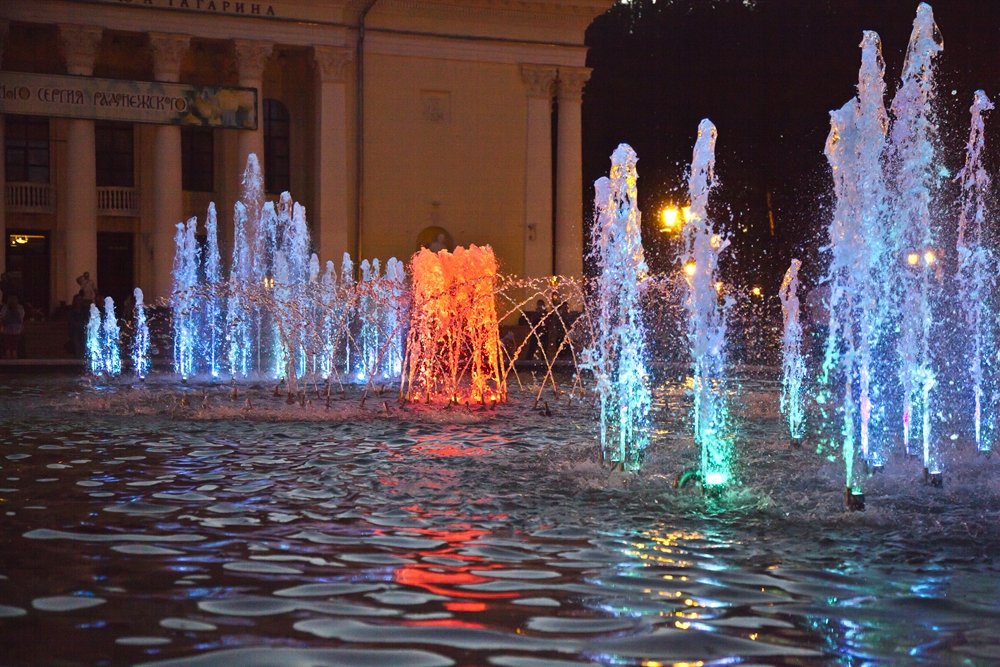В Сергиевом Посаде открыли главный городской фонтан