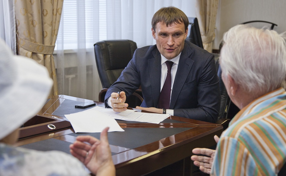  Сергей Пахомов провел в администрации прием граждан