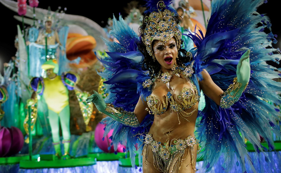 Краски бразильского карнавала: грандиозное шоу в Рио-де-Жанейро