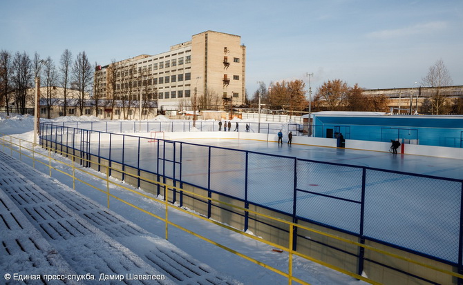 Легенды хоккея СССР сыграют на льду стадиона «Темп»
