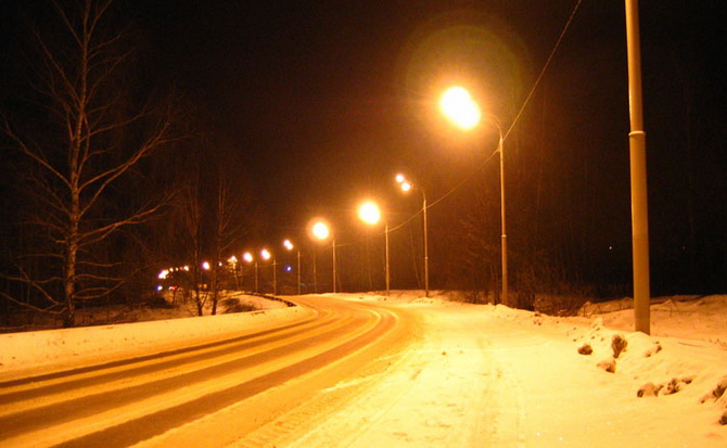 В деревнях Сергиево-Посадского района установят фонари уличного освящения