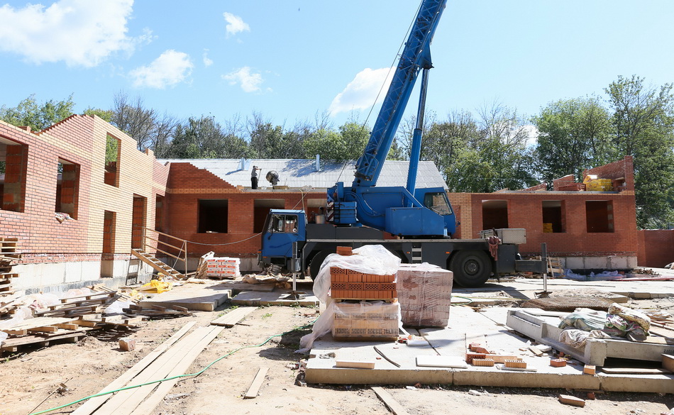 В Сергиевом Посаде продолжается строительство домов для расселения ветхого и аварийного жилья