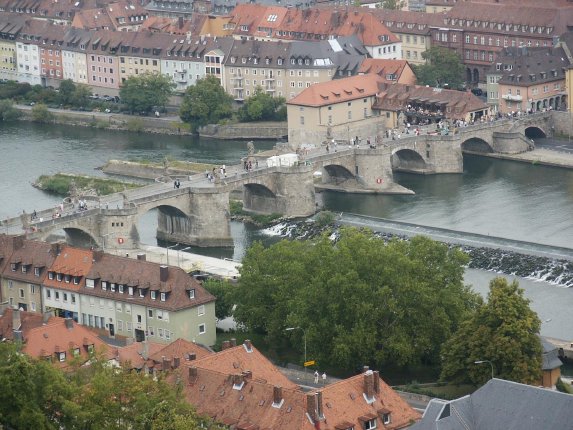Старый мост в Вюрцбурге