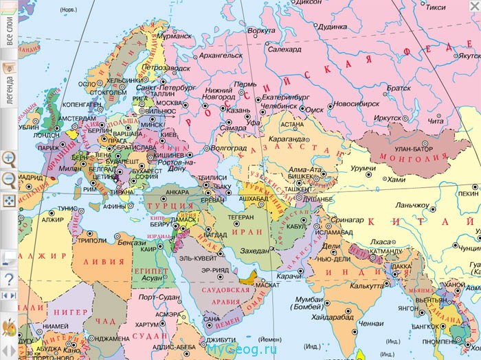 Какие страны находятся на материке евразия. Политическая карта Евразии со странами крупно на русском. Политическая карта Евразии со странами крупно на русском 2022. Карта Евразии со столицами. Карта Евразии политическая карта крупная.